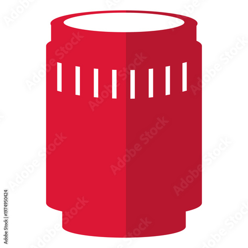 Photography Zoom lens focal length red