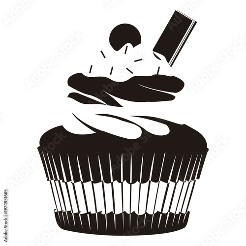 cupcake illustration