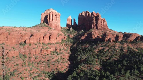 The symmetry of Cathedral Rock - Sedona, Arizona