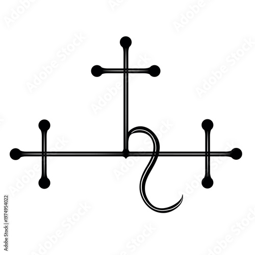 Sigil of Lilith- Female demon Lilith symbol, eps 10, vector,  lilith symbol, tattoo, art