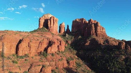 Flying back from Cathedral Rock - Sedona, Arizona