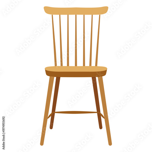 Lath chair icon