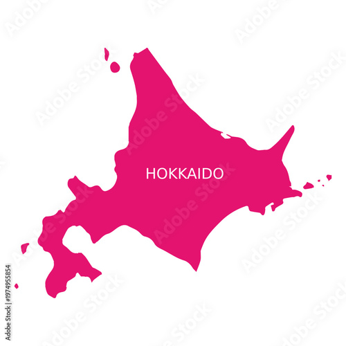 Hokkaido region map