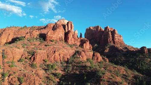 Beautiful cliffs of Cathedral Rock - Sedona, Arizona