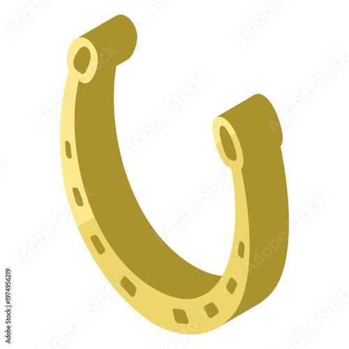 Golden horseshoe icon