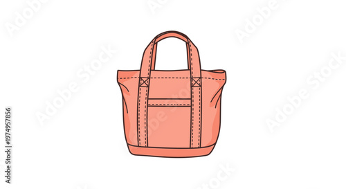 Pink Leather Handbag Fashion Accessory.