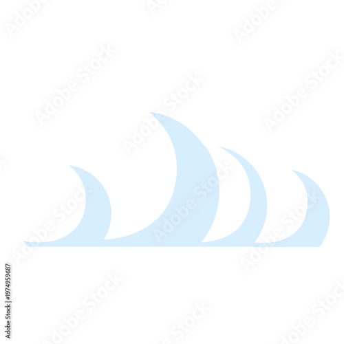 Clouds forecast icon