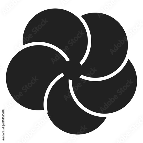 Plumeria flower icon