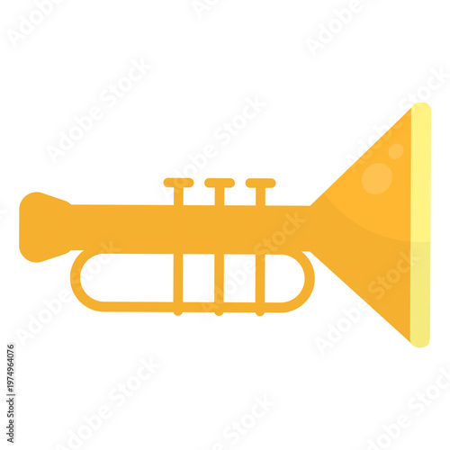 Trumpet flat