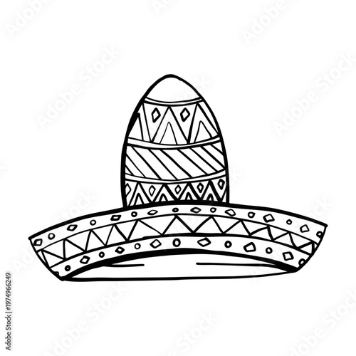 Sombrero pattern stroke