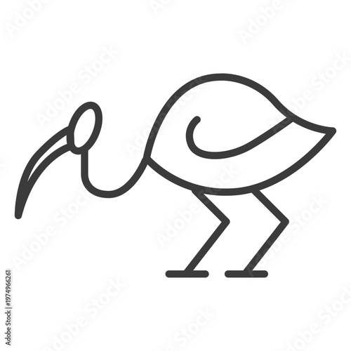 Stork beak wing neck bird stroke