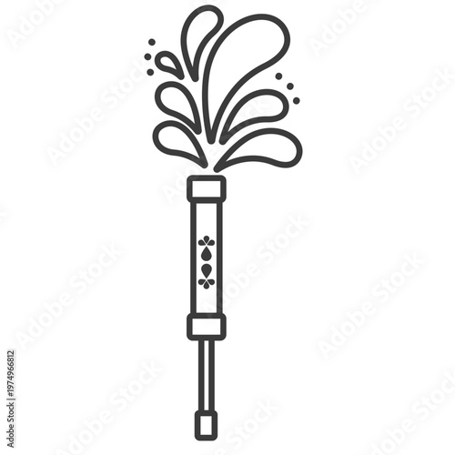 Sprayer atomizer pulverizer water paint stroke