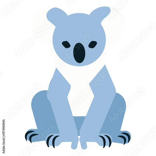 Photography Koala claw ear nose rounded flat
