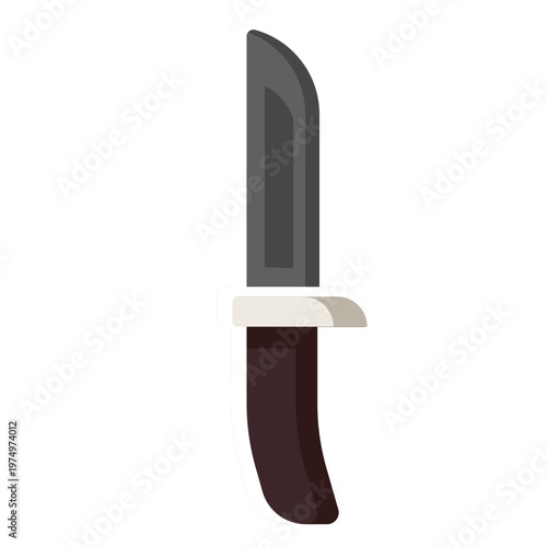 Puukko knife illustration