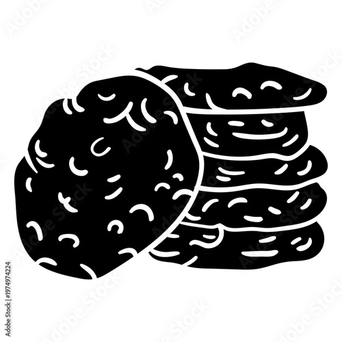 Anzac biscuits black