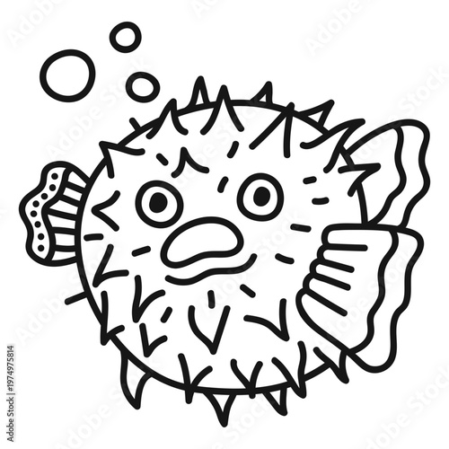 Puffer fish oldschool stroke