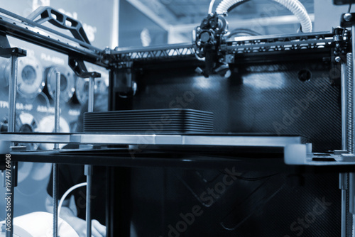Canvas Print 3D printed art object