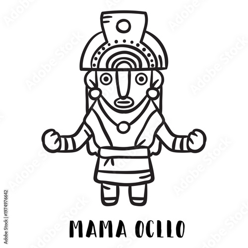 Mama ocllo inca mtyhology outline