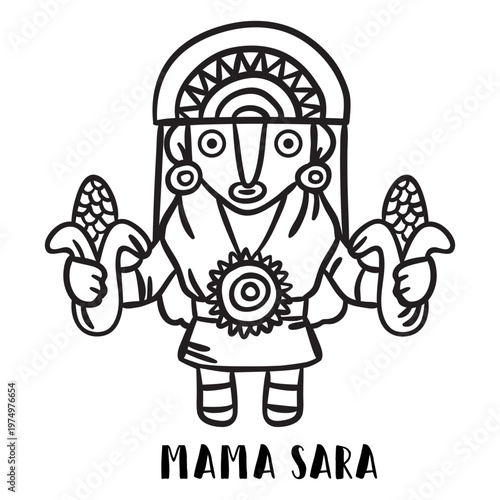 Mama sara inca mtyhology outline