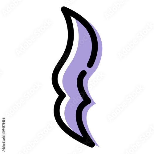 Music quarter note icon