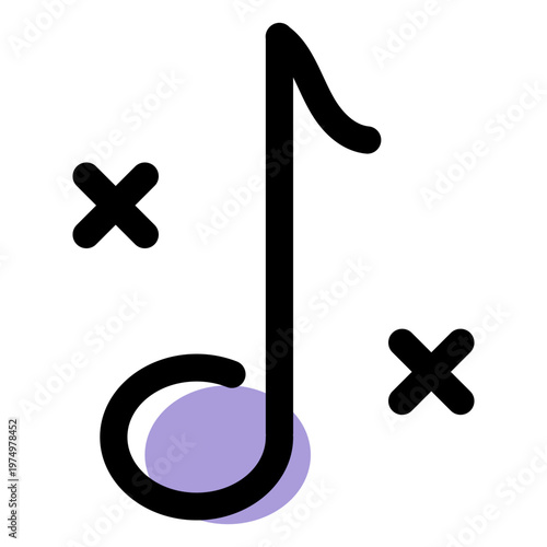 Music quaver icon