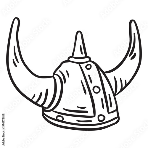 Helmet viking armor stroke