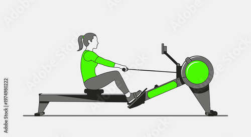 Dynamic Rowing Machine Workout For Fitness Enthusiasts