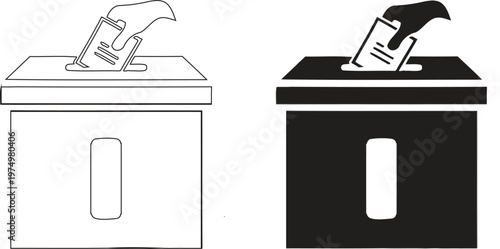 Comparison of traditional and electronic voting methods in ballot boxes
