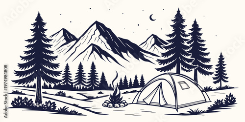 Majestic elk standing tall in a natural forest setting