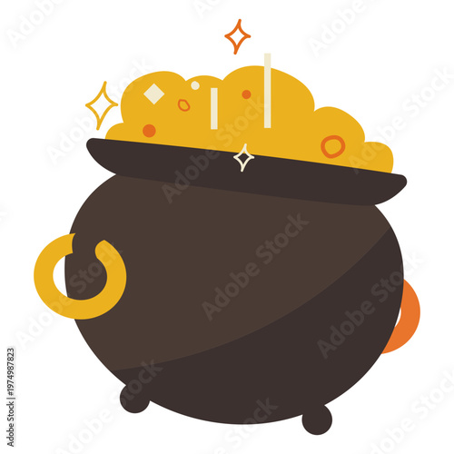 Pot of gold flat st patricks