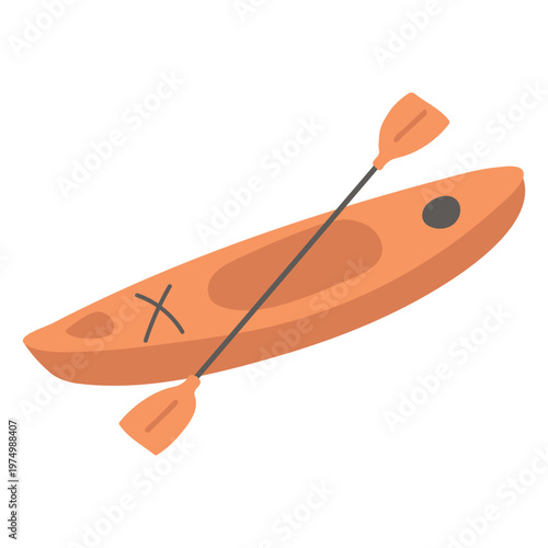 Kayak flat boat