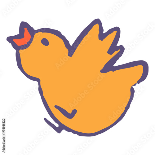 Photography Easter cute chirping chicken animal