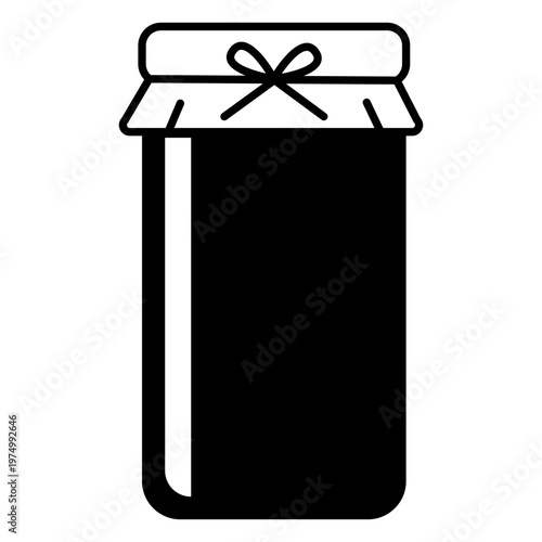 Artisanal jam container