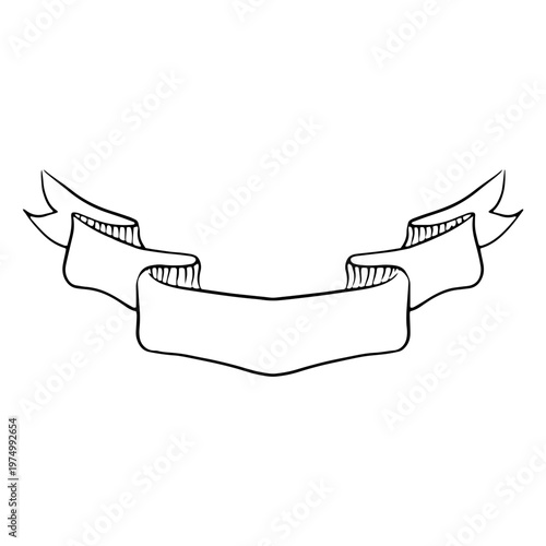 Flat dramatic banner