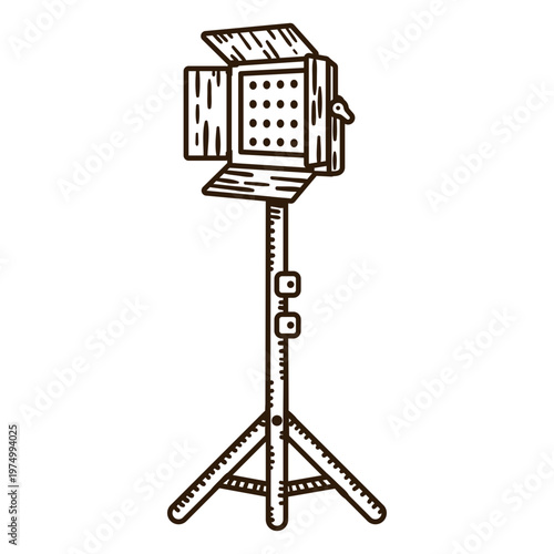 Stroke light stand