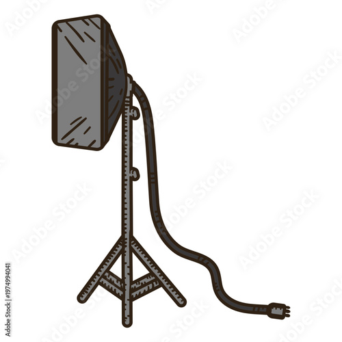 Reflector light stand color stroke