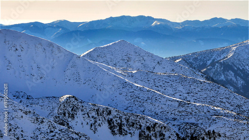 Kasprowy Wierch in winter.