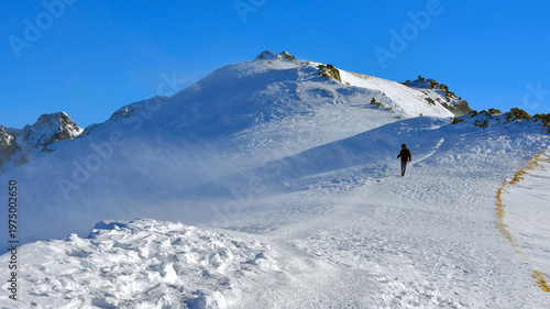 Kasprowy Wierch in winter.