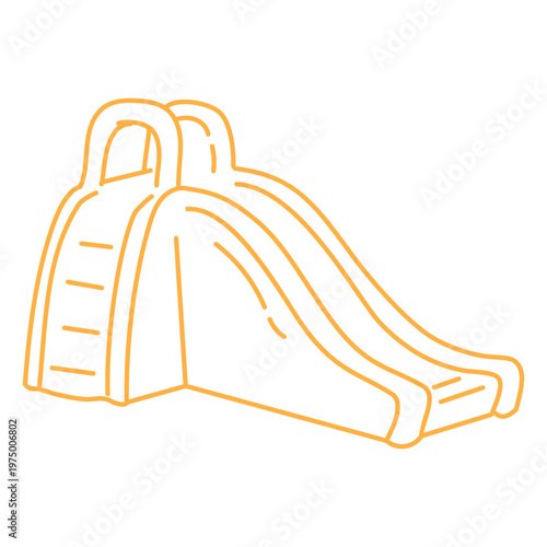 Water slide stroke pool