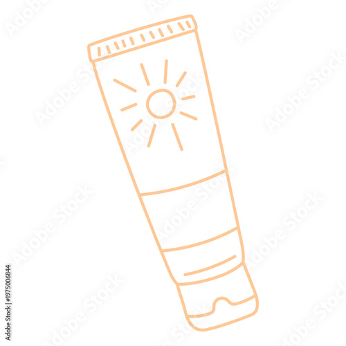 Sunblock stroke summer