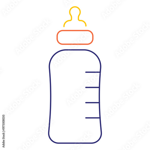 Tiny baby bottle