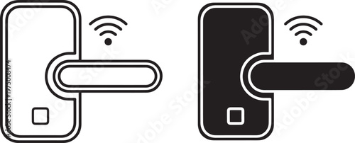 connected smartphones sharing data flat design vector illustration