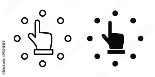 Variety icon on white background. linear pictogram. Flat symbols