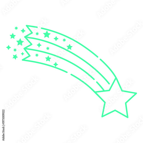 Shooting star design