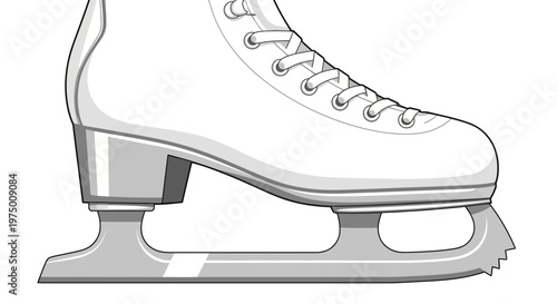 Elegant Ice Skate Blade For Artistic Skating Performance and Training
