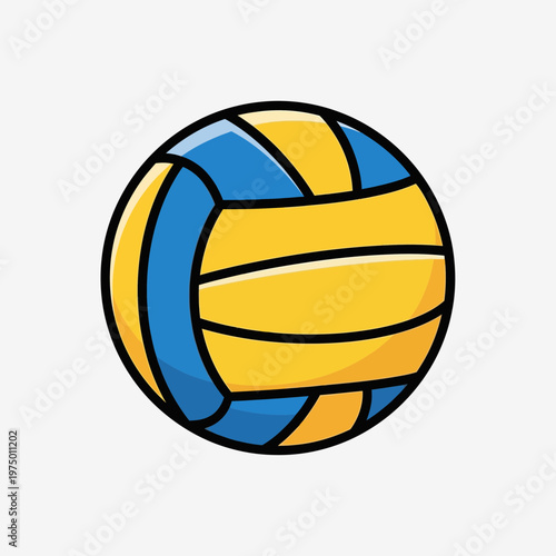 Energetic Volleyball Graphic Design for Sports and Recreation
