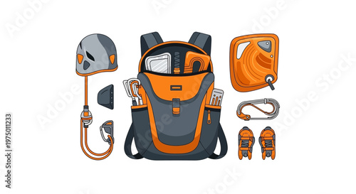 Essential Rock Climbing Gear Collection For Outdoor Adventures And Extreme Sports Activities