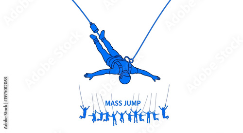 Extreme Bungee Jump Adventure With Group Participation Thrill