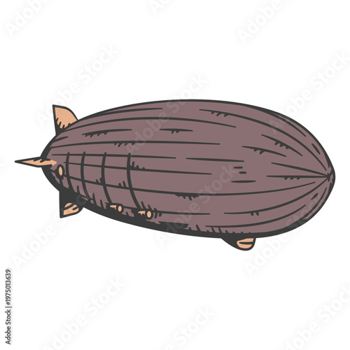 Turn of the century zeppelin