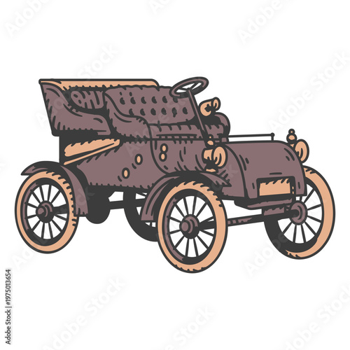 Turn of the century car